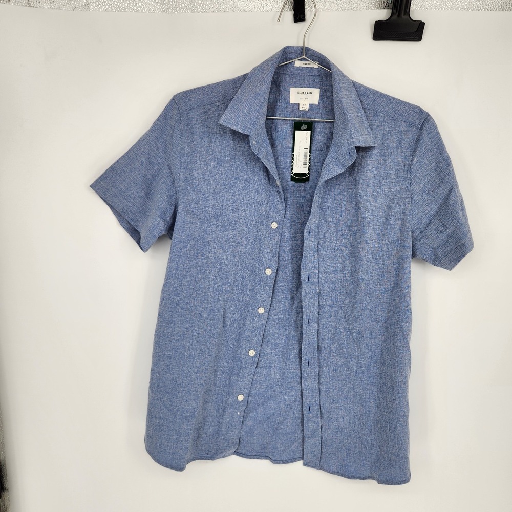 Julian & Mark Men's Blue Small Soft Touch Short Sleeve Shirt NWOT